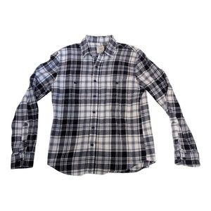 True Craft Blue Plaid Button-Down Shirt‎ - Men's M